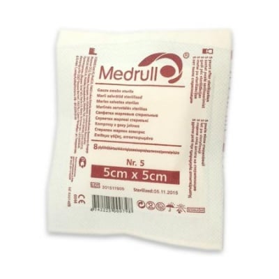 Марлени компреси стерилни Medrull